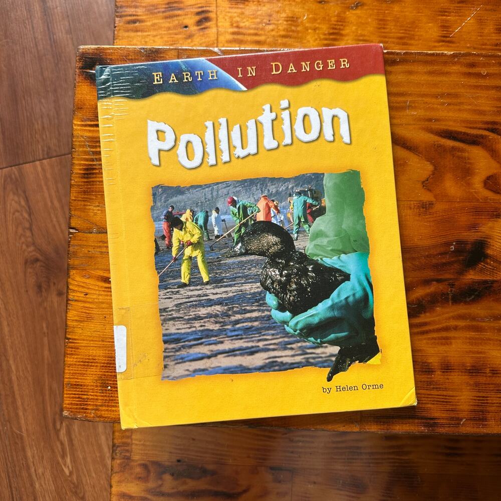 Earth In Danger: Pollution Hardcover Book